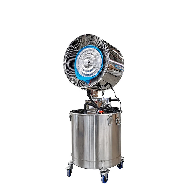 

For Hot Sale Industrial Mist Fan For Greenhouse | Adjustable Cooling, Humidity Control & Oscillation