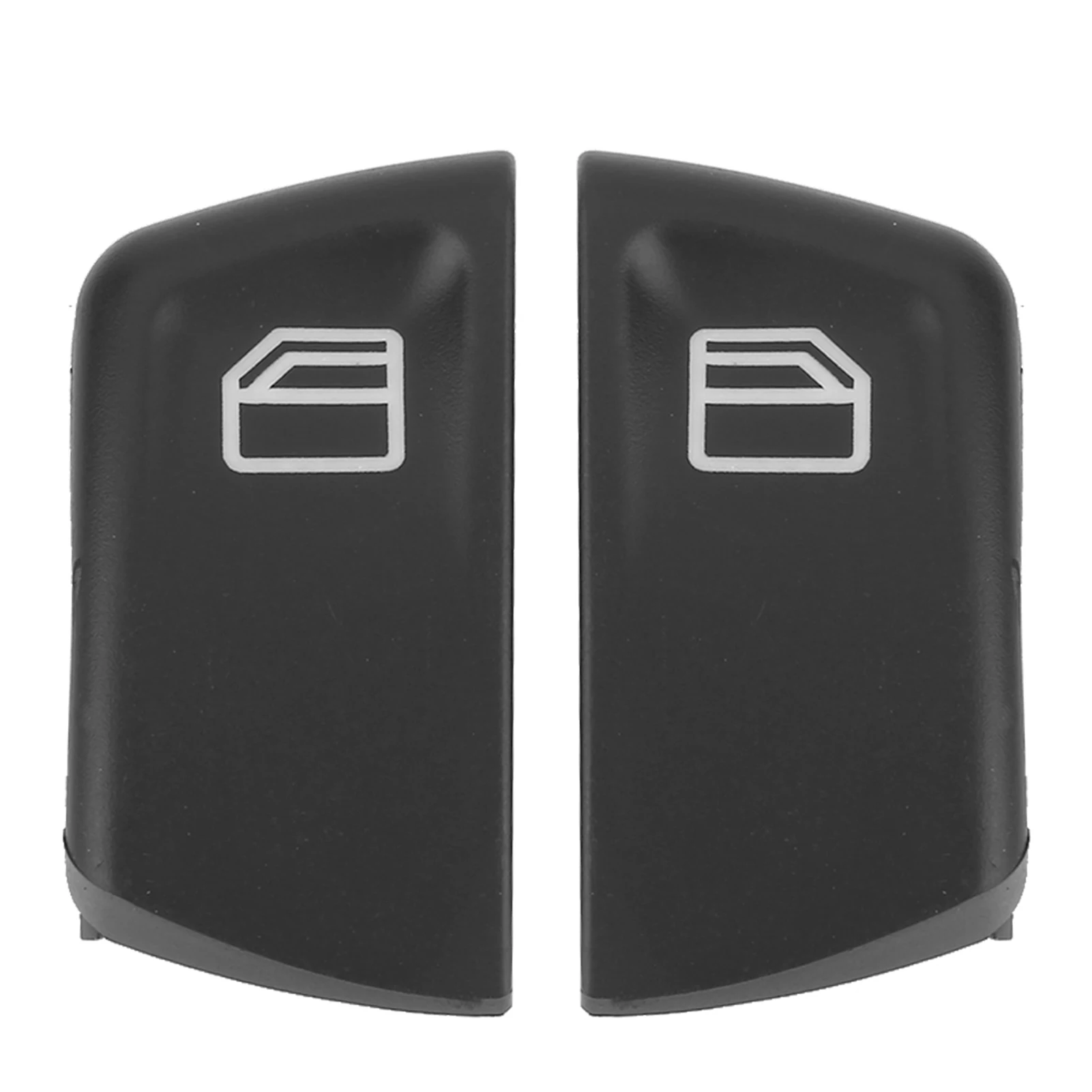 2pcs Car Window Switch Button Covers for Mercedes Vito Viano W639 Sprinter II 906 2003‑2013 807624374022 Switch Button Cover