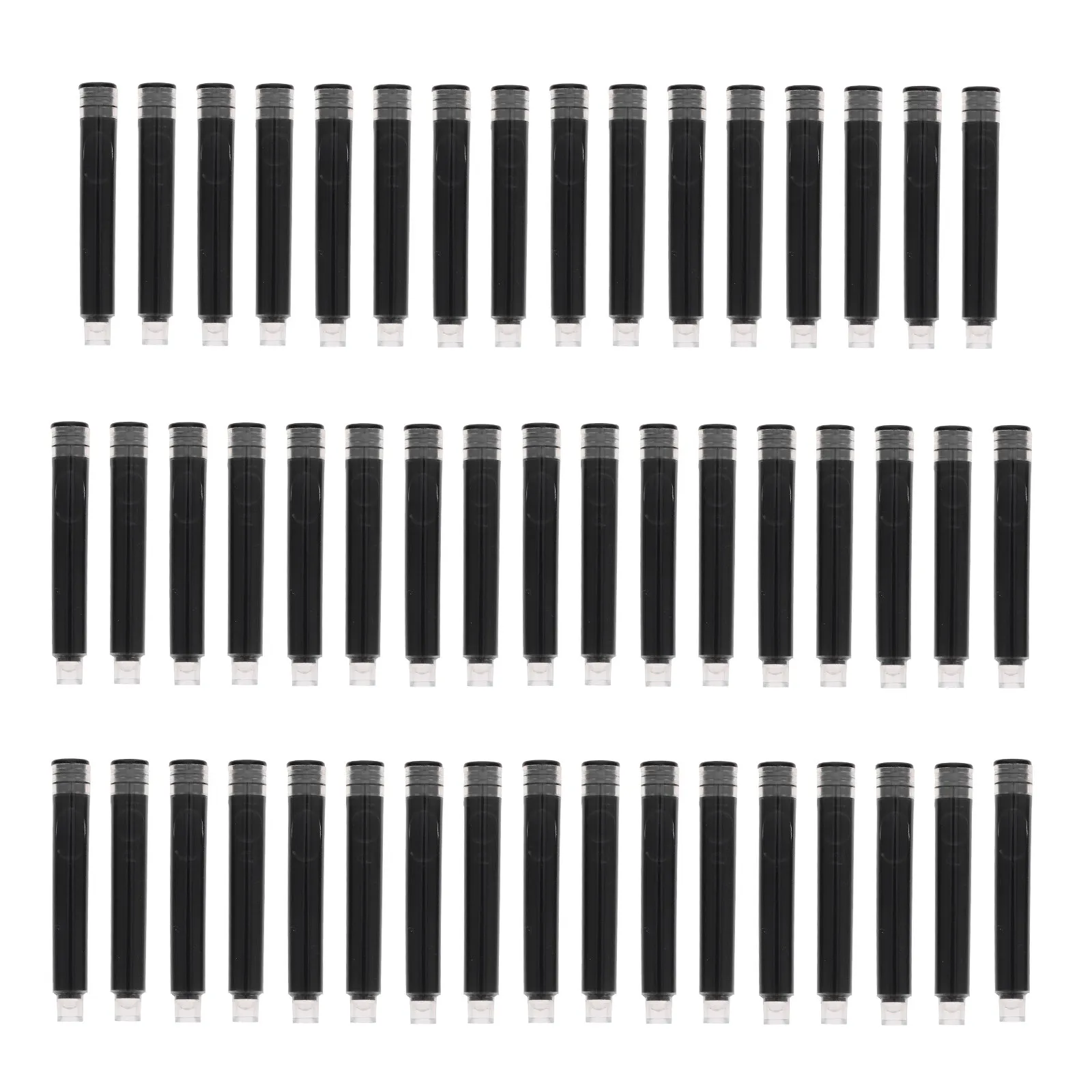 

100Pcs Leak-Resistant Fountain Pen Ink Cartridges Long-Lasting Performance Easy to Install Refill for Daily Writing