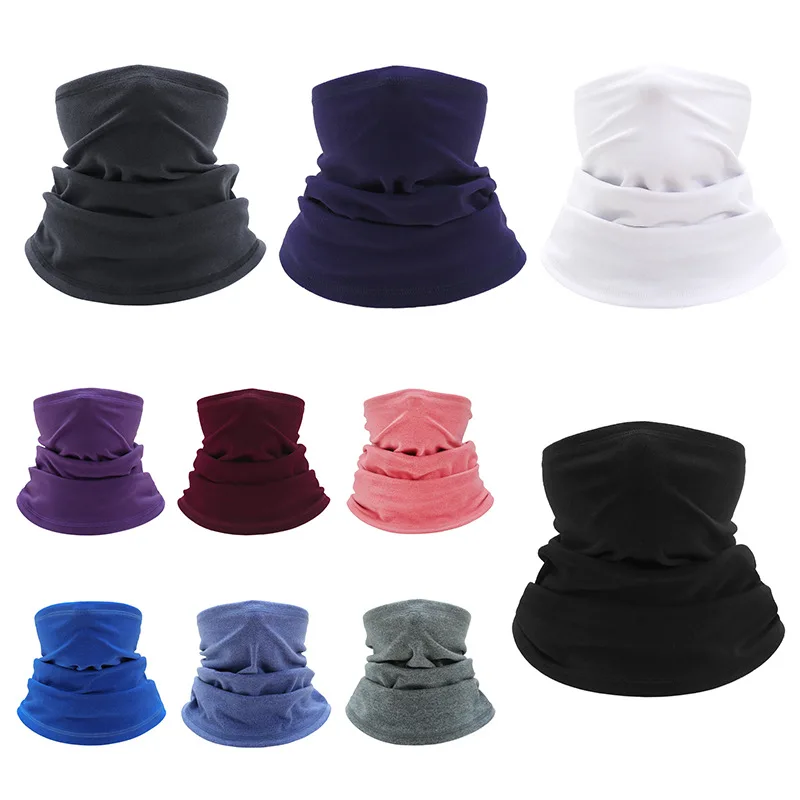 

Winter Warm Men's and Women's Velvet Magic Headscarf, Neck Cover, Cycling Face Mask, Outdoor Versatile Fleece Magic Face Mask