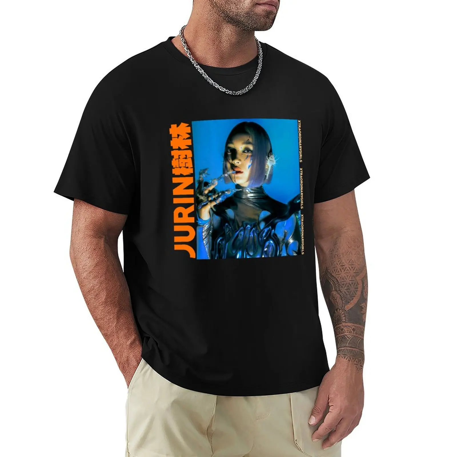 

XG Jurin Chisa XGALX Xtraordinary Girls ALPHAZ T-Shirt croswit shirt man Man t-shirt clothes for men