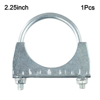 Galvanized Iron Steel U-Bolt Type Car Clamp Special Clamp For Exhaust Pipe Clamp High Quality M8 Nut Accessories For The Car