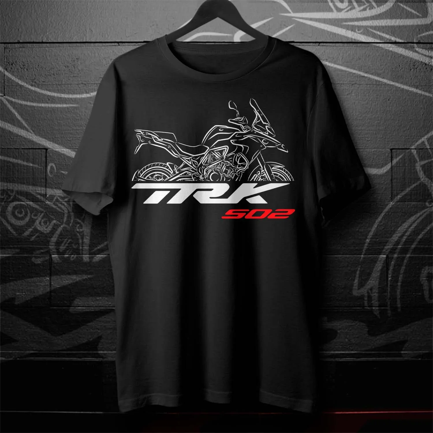 

Italy TRK 502 & 502X Motorcycle Fans Gift T-Shirt 100% Cotton O-Neck Short Sleeve Casual Mens T-shirt Rider Streetwear