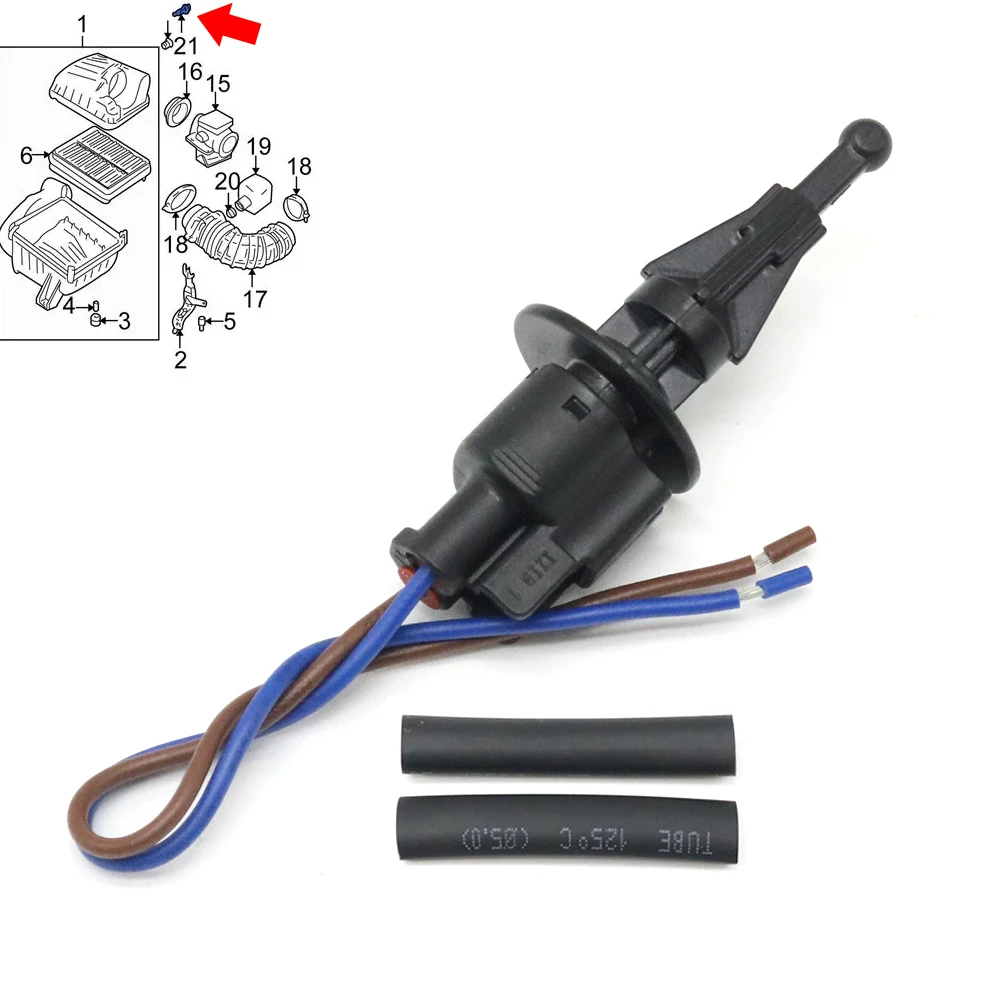 

Intake Air Temperature Sensor For Suzuki Swift AA SX4 S-Cross Grand Vitara FT JT Jimny FJ XL7 Baleno EG Wagon R+ MM Carry Box FD
