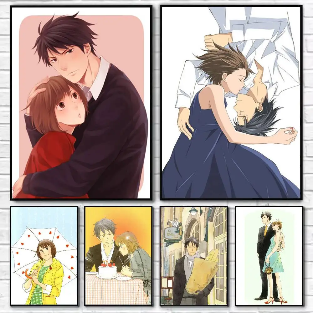 

Anime N-Nodame Cantabile Poster Self-adhesive Art Waterproof Paper Sticker Coffee House Bar Room Wall Decor