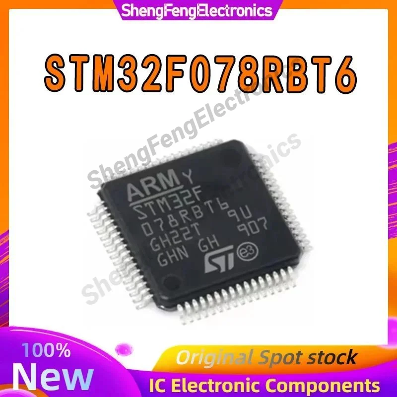 

STM32F078RBT6 STM32F078RB STM32F078 STM32F STM32 STM MCU IC Chip LQFP64 В наличии 100% новый оригинал