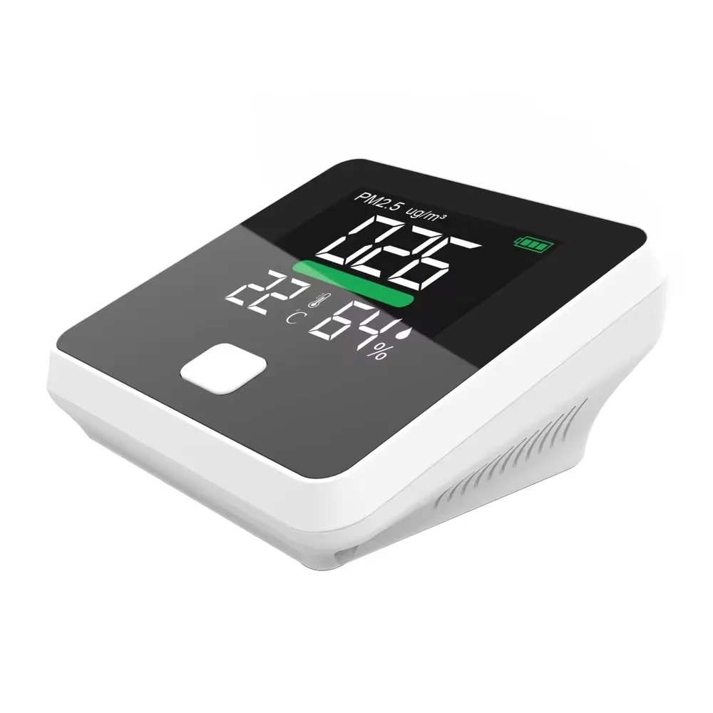 DM103B Tuya WiFi PM2.5 Air Quality Monitor Portable Mini Digital Gas Detector Temperature Humidity Sensor PM 2.5 Analyzers Meter