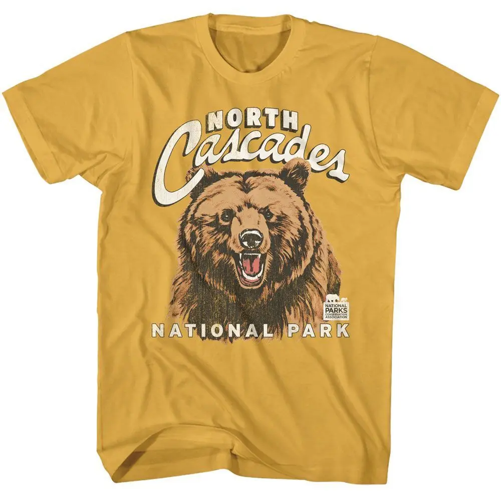 North Cascades National Park Grizzly Brands T Shirt