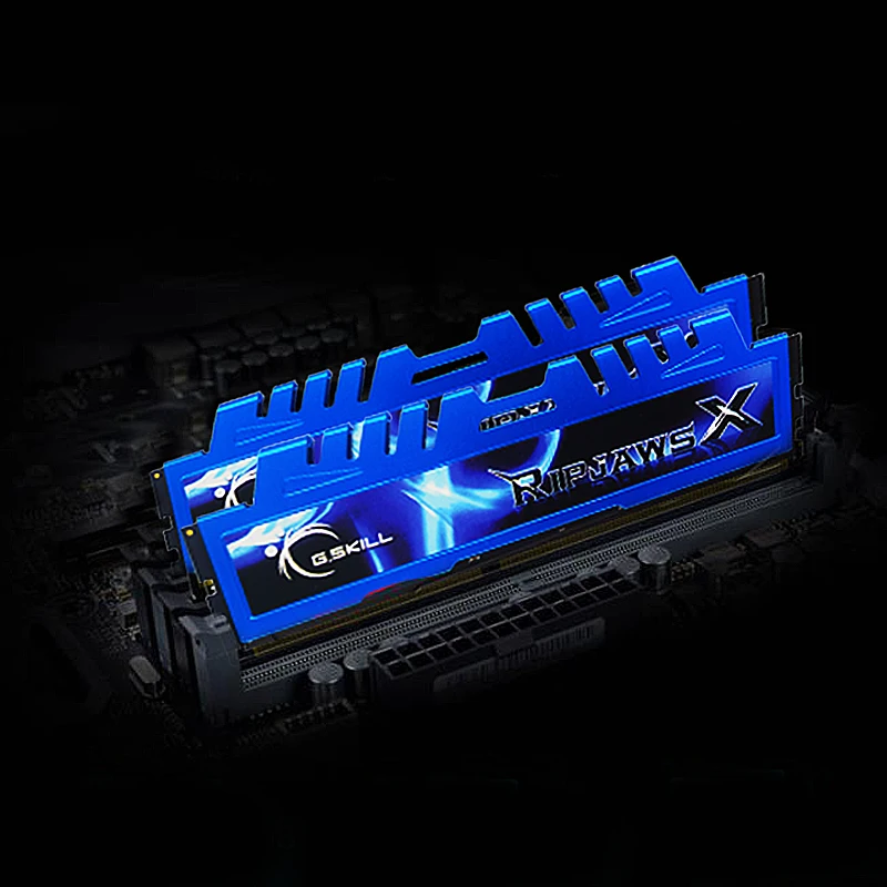 G.SKILL-KIT de memoria RAM de escritorio para juegos, KIT de 8GB, 4GB, 1333MHz, 1600MHz, 1866MHz, 2133 MHz, DDR3, DIMM, Ripjaws X