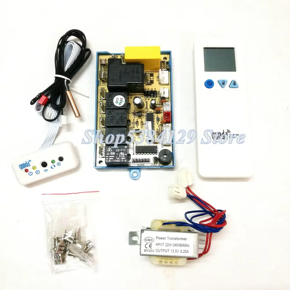 QD-U03A+ (now update to QD-U03AX) Hanging air conditioner universal computer board Double probe Cooling and heating type