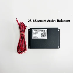 JK-B2A8S 2S-8S 2A Smart BMS 12V 24V LFP43.2V  3S 4S 5S 6S 7S Active balancer Lithium battery equalizer