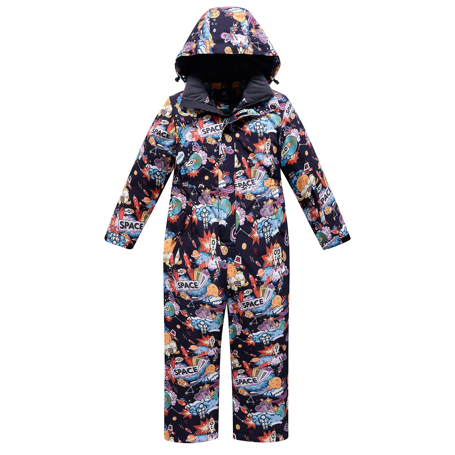 Winter Kids Ski Suits Jumpsuits Boys Girls Ski Overall Waterprof Wind Proof Warm Children Outdoor Sports Snowboard Suits Set