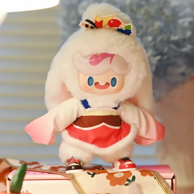 팬시 쿠키 쇼 시리즈 미스터리 블라인드 박스 귀여운 비닐 플러시 인형 키체인 펜던트 수집용 트렌디 장난감 카와이 서프라이즈 선물