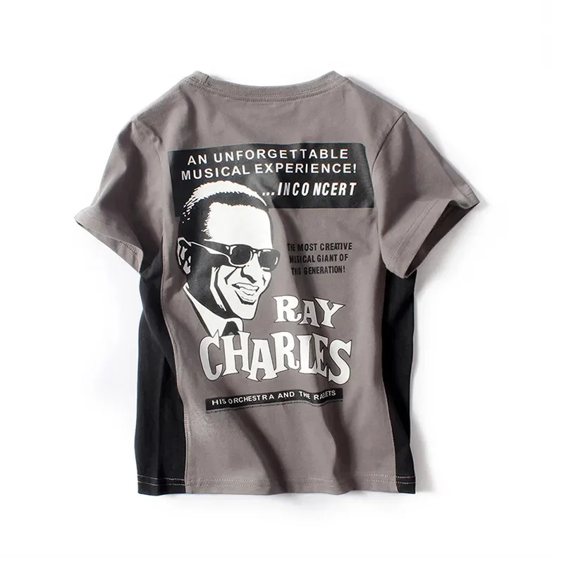 

Футболки для мальчиков 2023, детские летние хлопковые топы, блузки с мультяшным рисунком, круглым вырезом и короткими рукавами, детская одежда, бесплатная доставка