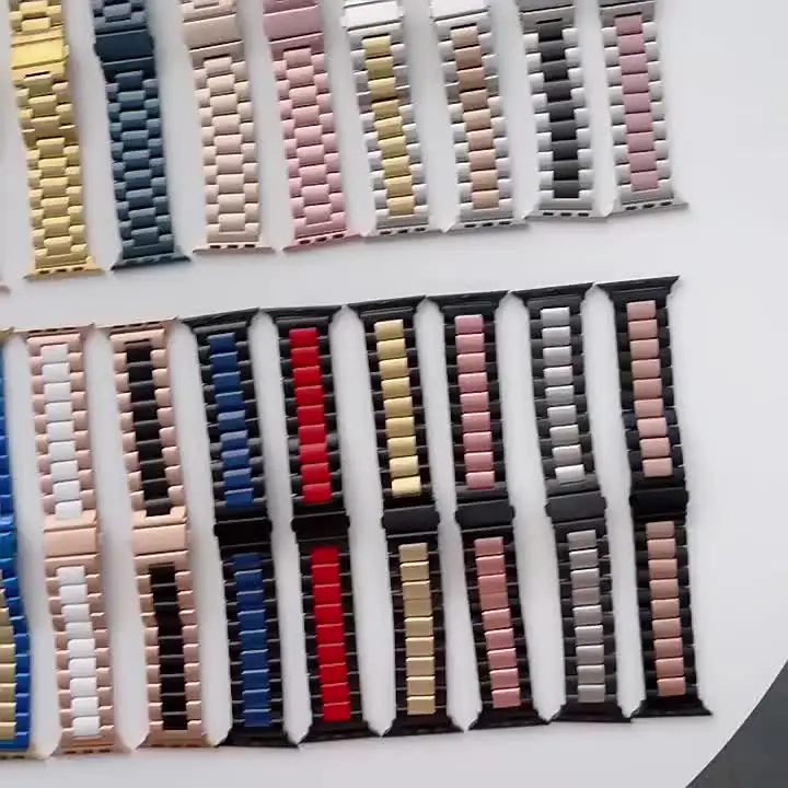 Stainless Steel Strap for Apple Watch Ultra 3/2 Band 46mm 49mm 40mm 44mm 42mm 41mm 45mm Bracelet IWatch Series 11 10 9 8 7 SE 6