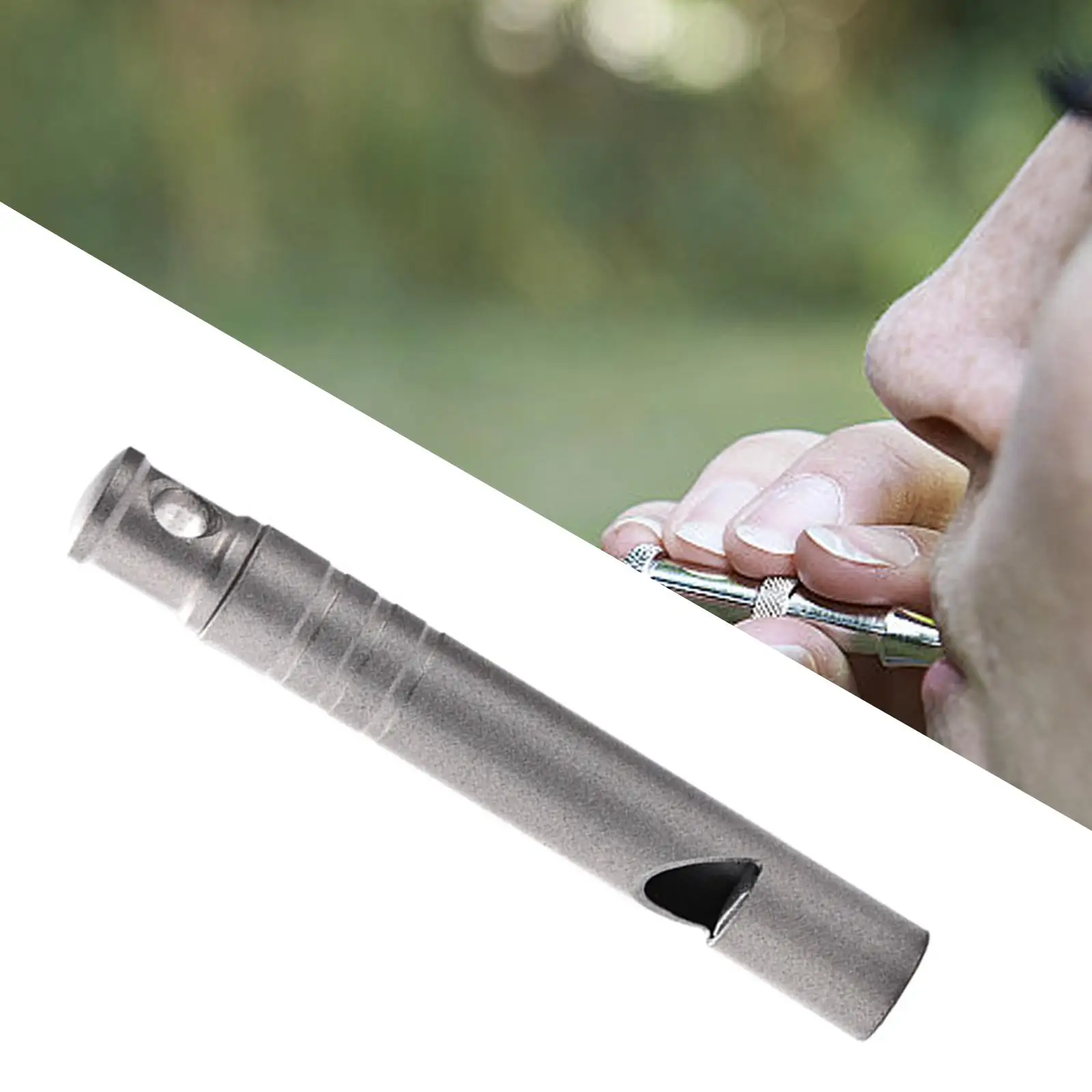 Titan-Notfallpfeife für Sport, lebensrettend, Rucksackreisen