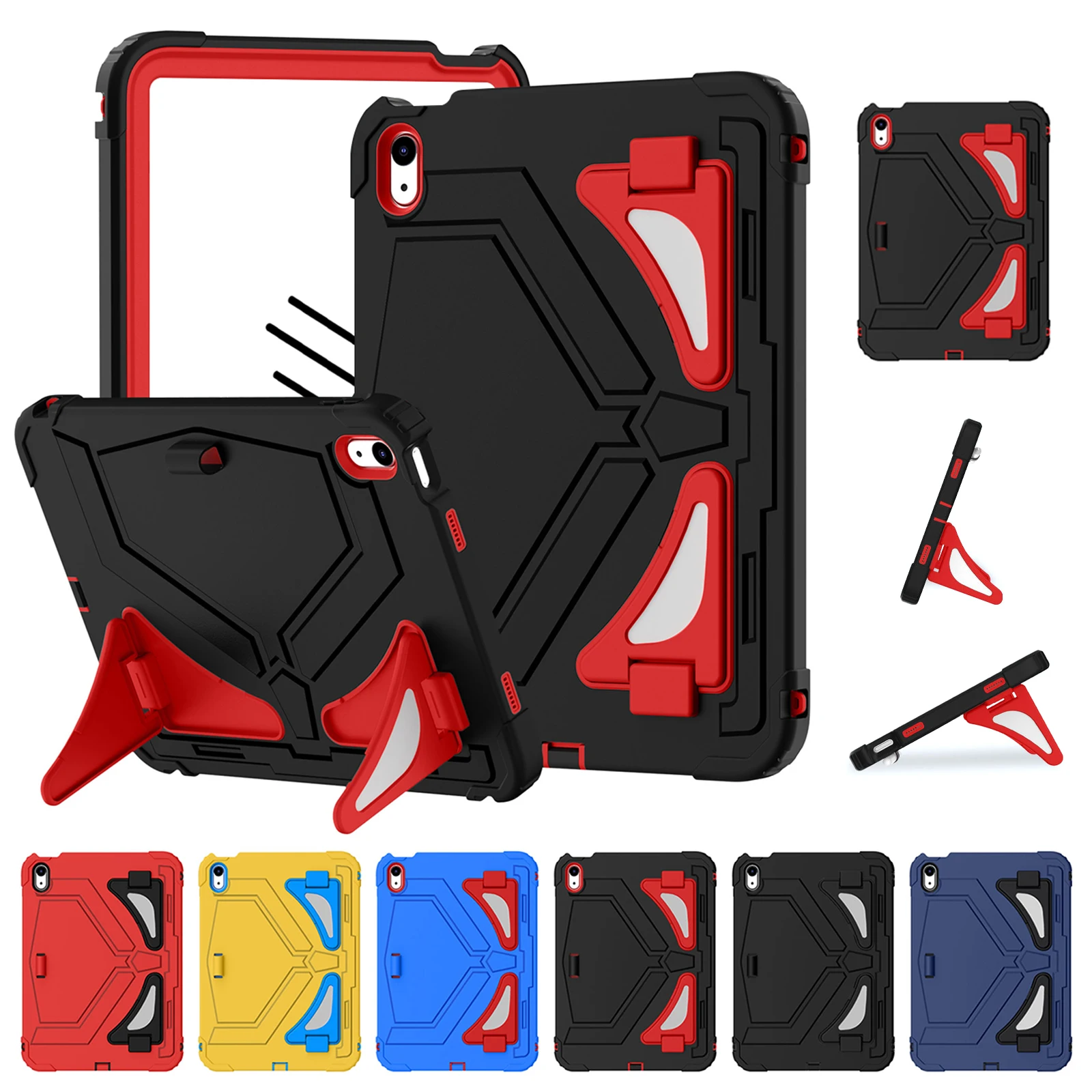 11インチ（2025年）（a16）および109インチ（2022年）ipad用落下防止保護ケース