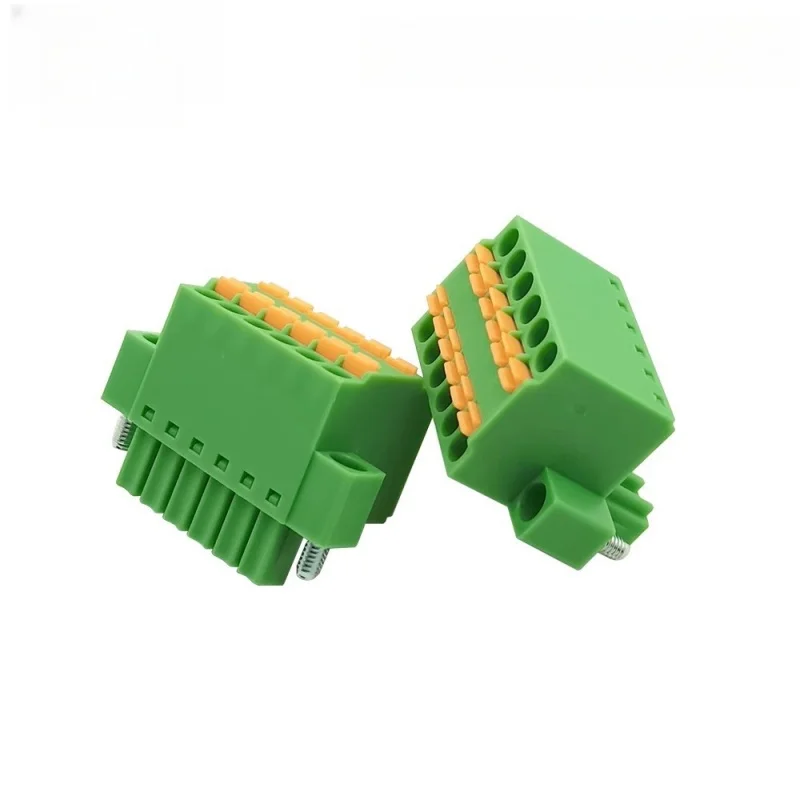 100PIN Green 3.5MM 15EDGKDHM-3.5 FEMALE INSTRUMENTATION DOUBLE LAYER CONNECTOR PLUG-IN TERMINAL BLOCK KF2EDGKDHM TFMC1,5-STF-3.5