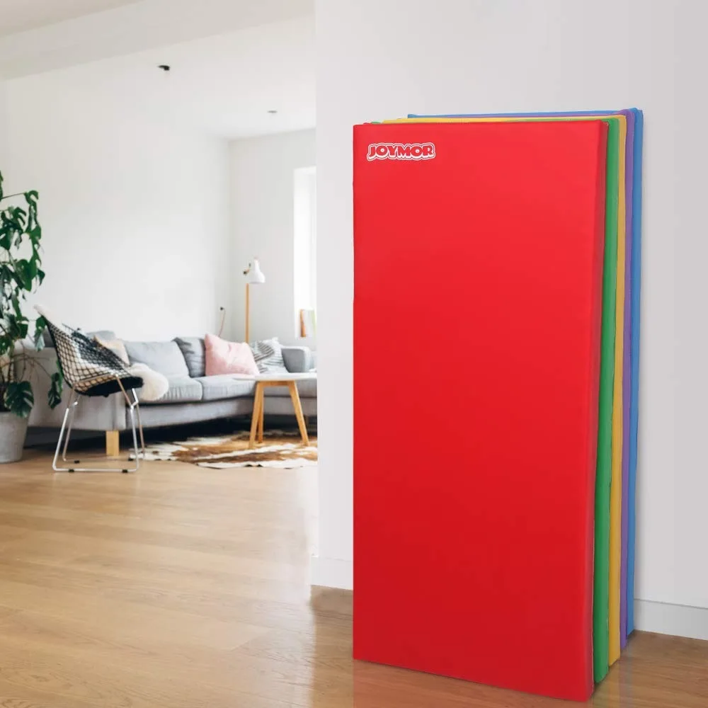 سجادة راحة سميكة مقاس 2 بوصة مكونة من 5 قطع من سجادة قيلولة للأطفال مع علامة اسم، سجادة نوم محمولة للأطفال الصغار للرعاية النهارية في مرحلة ما قبل المدرسة