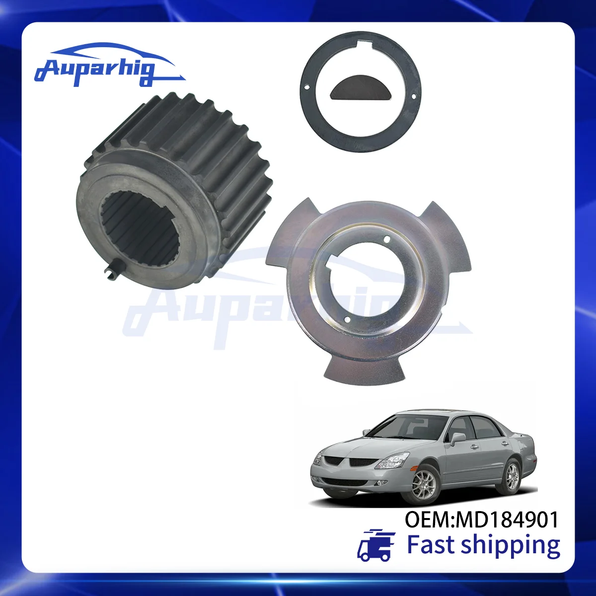 

MD184894 MD184901 MD309036 Crank Crankshaft Gear Sprocket Sensor Blade and Spacer for Mitsubishi Montero Pajero v43 v73 v93