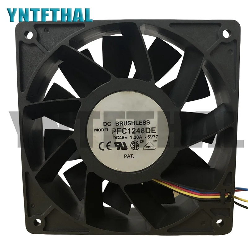 NEW 12CM 120*120*38MM 48V 1.20A PFC1248DE 4Line Cooling Fan