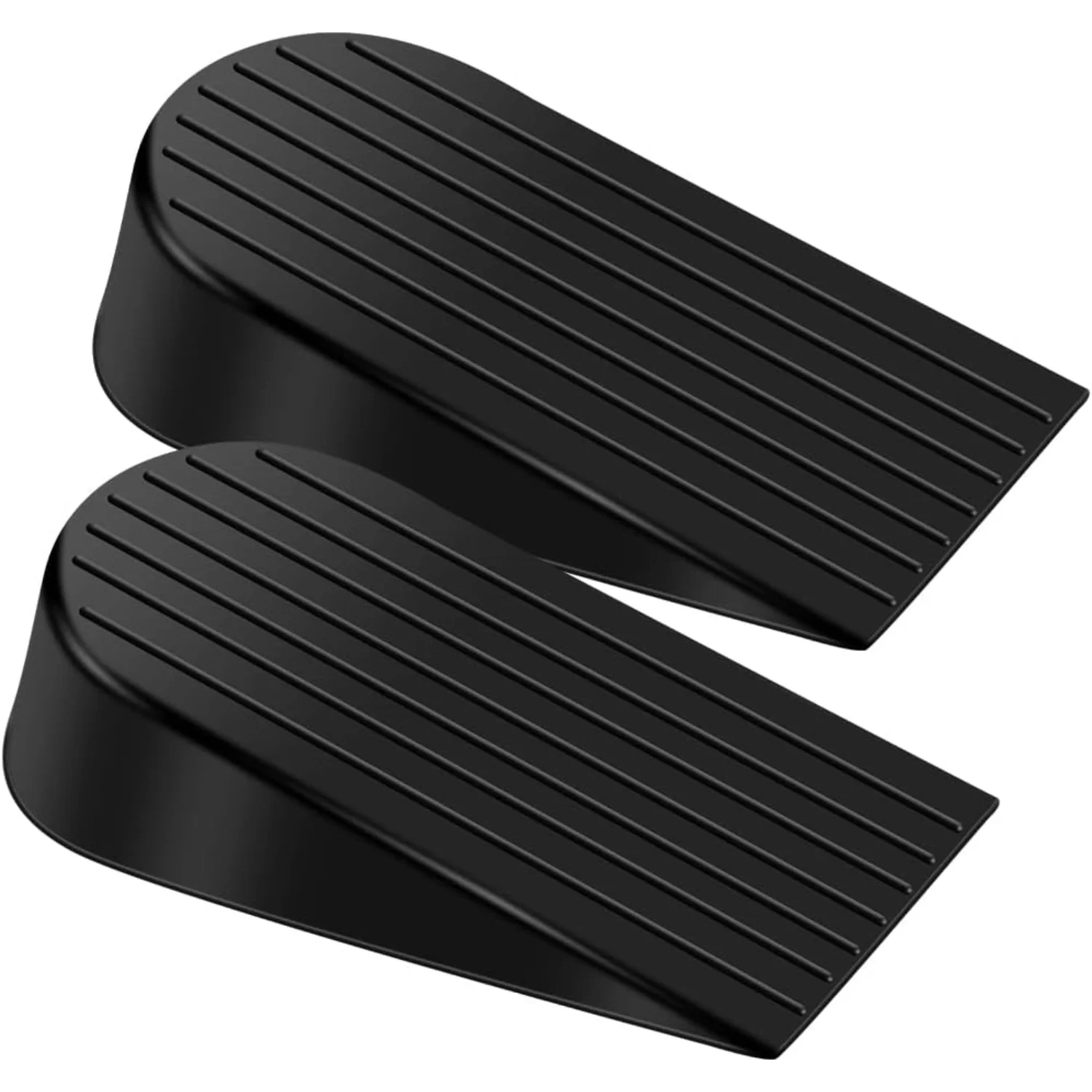 HENGSHENG Big , Heavy Duty Rubber Door Stop ,Multi Surface Design,Non-Scratching Door Stop 2 Pack1