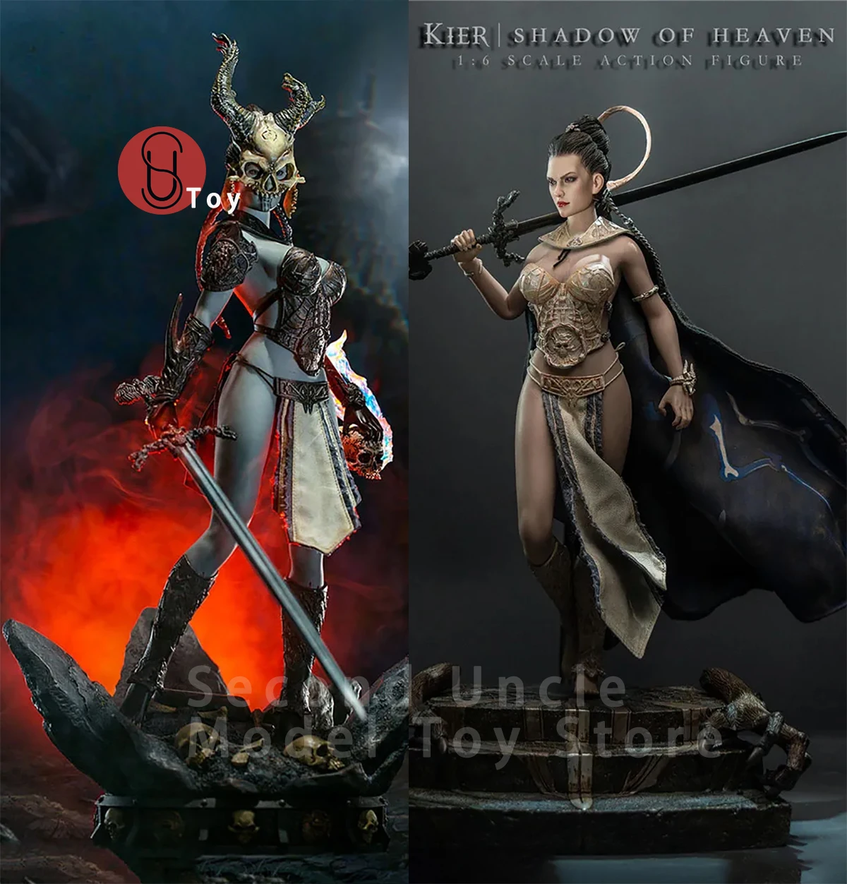 

TBLeague PL2019-141 PL2020-171 Kier Shadow of Heaven Death Court 12''Female soldier Action figure Full Set Collectible Model Toy