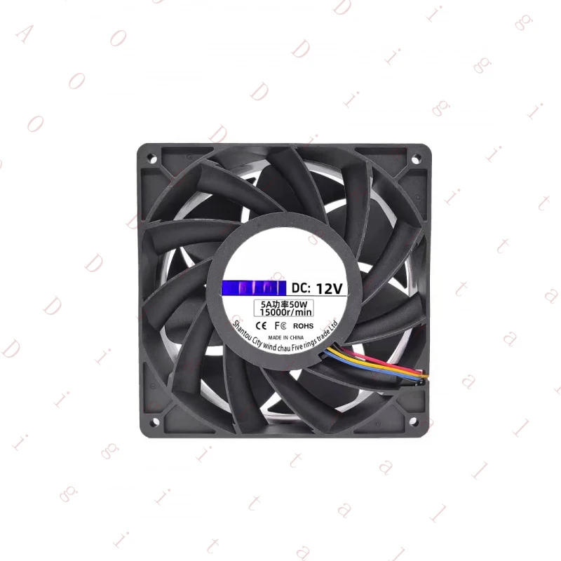

W W 14038 industrial inverter high-performance cooling fan 14cm 12V high airflow dual ball bearing fan