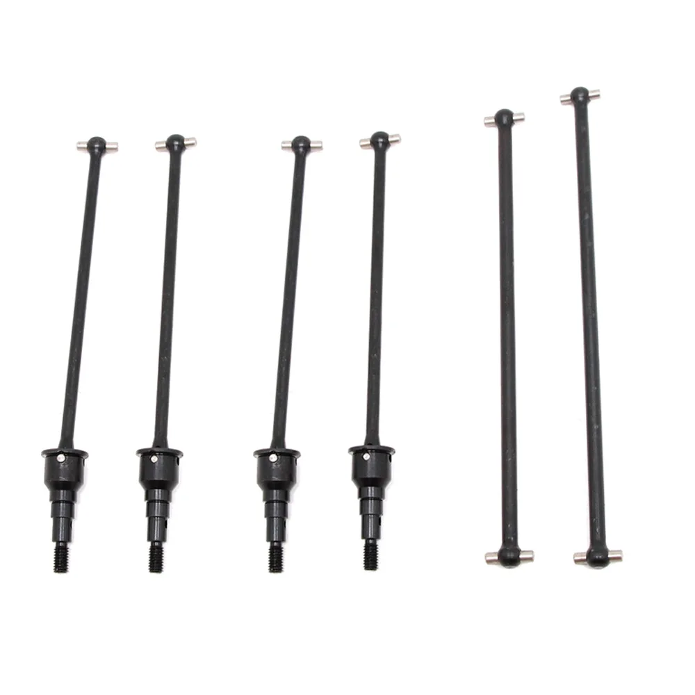 A63T-1 Set Metal Front Rear Drive Shaft Dogbone For Losi Lasernut U4 1/10 Rock Racer Buggy RC Car Upgrade Parts Accessories