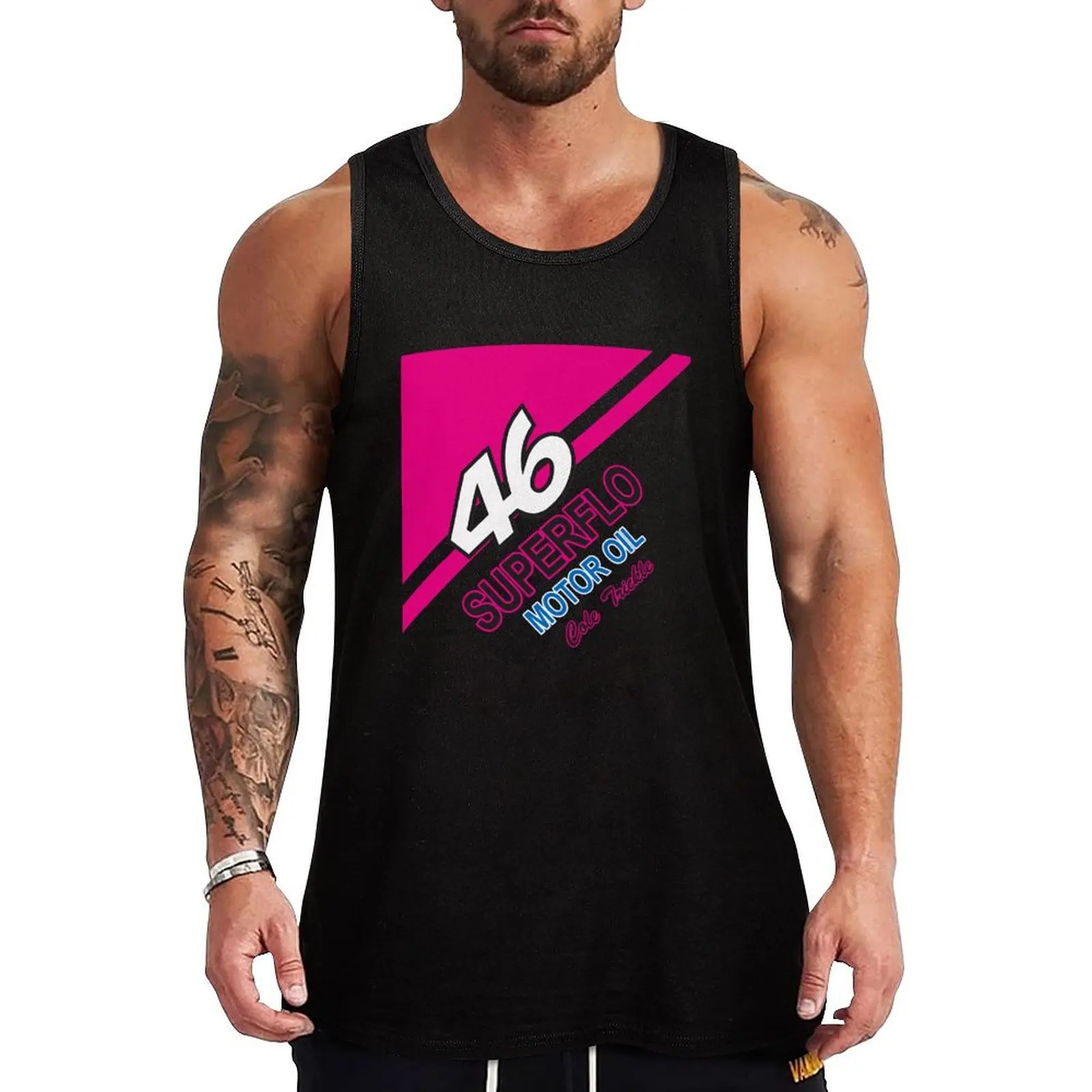 46 superflo motor oil cole trickle - Days of thunder Classic Tank Top Clothing Gym wear