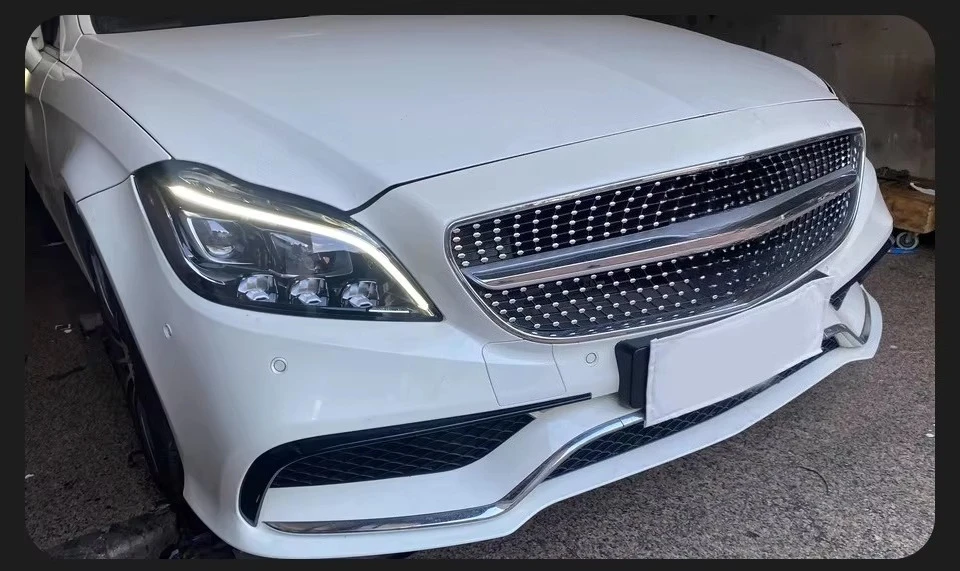High Quality Headlamp for 12-17 Style  W218 CLS260 CLS320 with Low Upgrade High Config Headlights Assembly