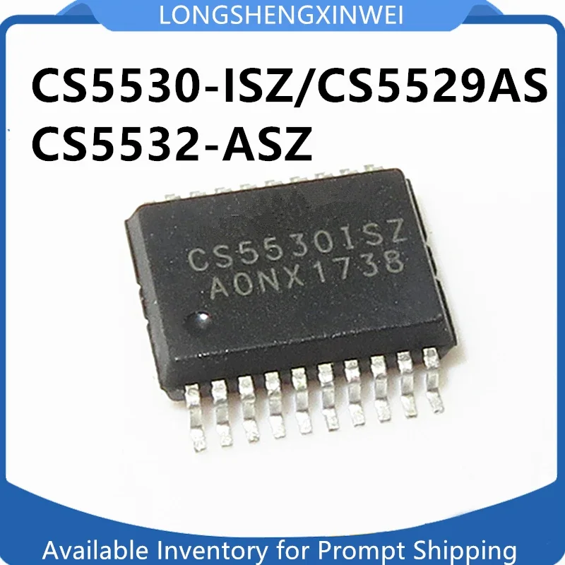 1PCS CS5530-ISZ CS5522-ASZ CS5529AS SSOP20 New High-precision 24-bit AD Converter Chip  Original