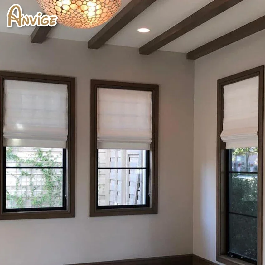 Persianas de tela de filtrado de luz, cortinas romanas, cortinas de ventana Para el hogar, persianas, Enrollables Para Ventana