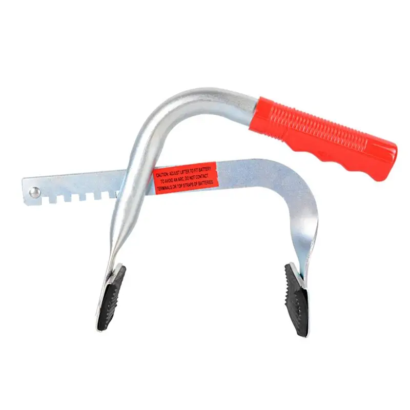 

A82M-Battery Holder, Grab, Lift And Carry Top Or Side Column Batteries, Rubber Pads Hold Batteries Securely