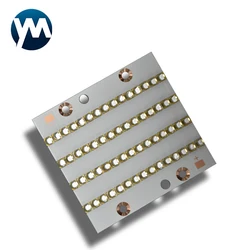 UV LED Module 180W 365nm 385mn 395nm 405nm High Power 3535 Chip Quartz Lens Lamp Beads 3D Printing Ink Glue Curing