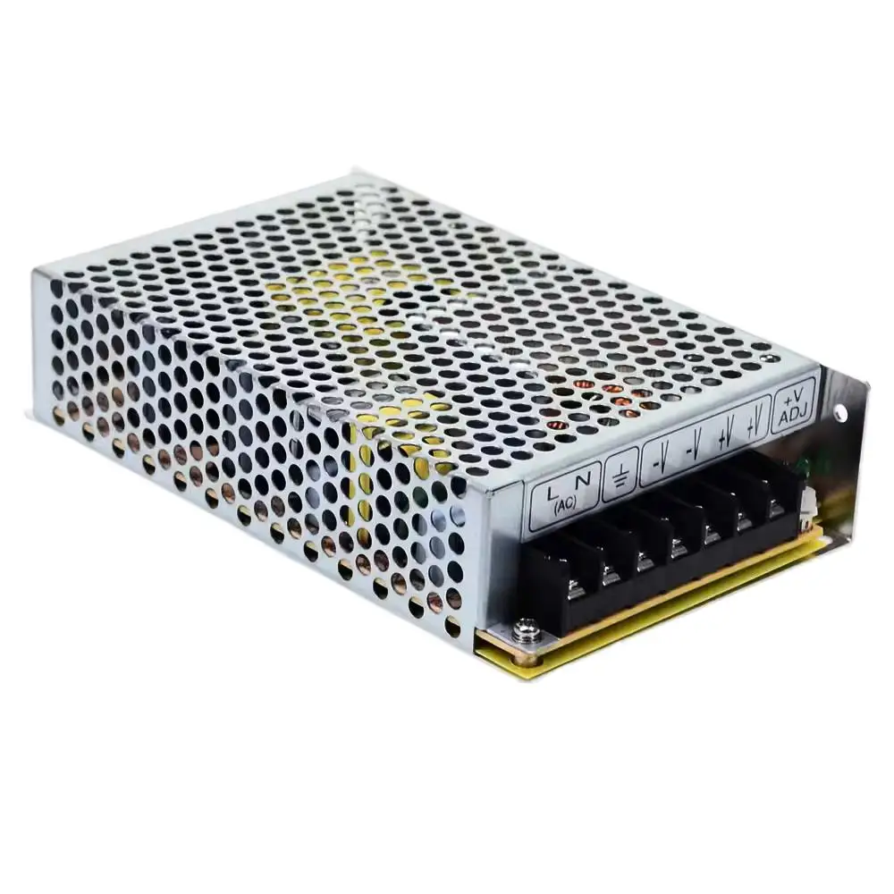 MEAN WELL RS-100 RS-100-5 RS-100-12 RS-100-15 RS-100-24 RS-100-48 100W Single Output Switching Power Supply