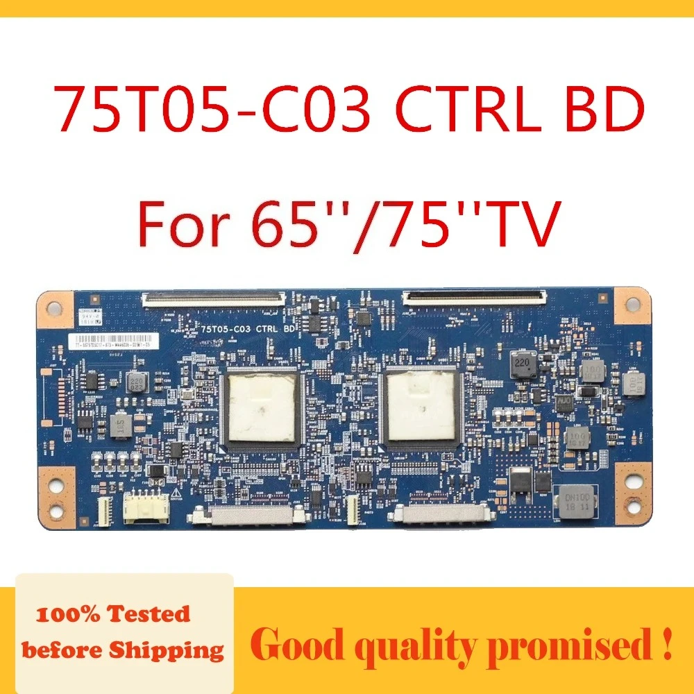 Плата Tcon 75T05-C03 CTRL BD 65/75 для телевизора KDL-75X8566E, заменяемая плата 75T05 C03, оригинальный продукт для телевизоров 65/75 дюймов.