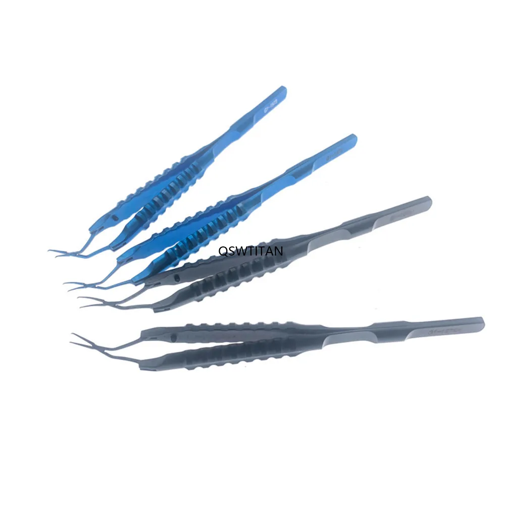 Titanium Utrata Capsulorhexis Forceps 1.8mm  incision Ophthalmic Forceps Micro tweezers Ophthalmic instrument surgical