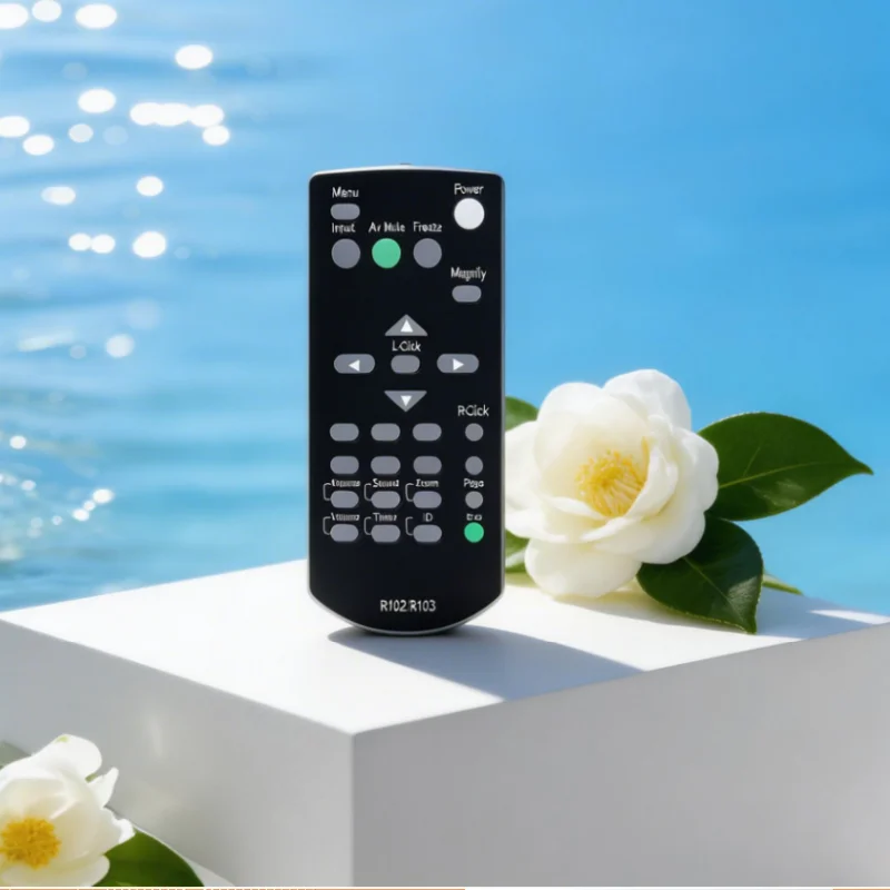 

Remote Control Compatible For Ricoh PJ R102 R101 R103 R104 RC102A RC103 RC104 X3340N WX3340N X4240N WX4240N DLP Projector