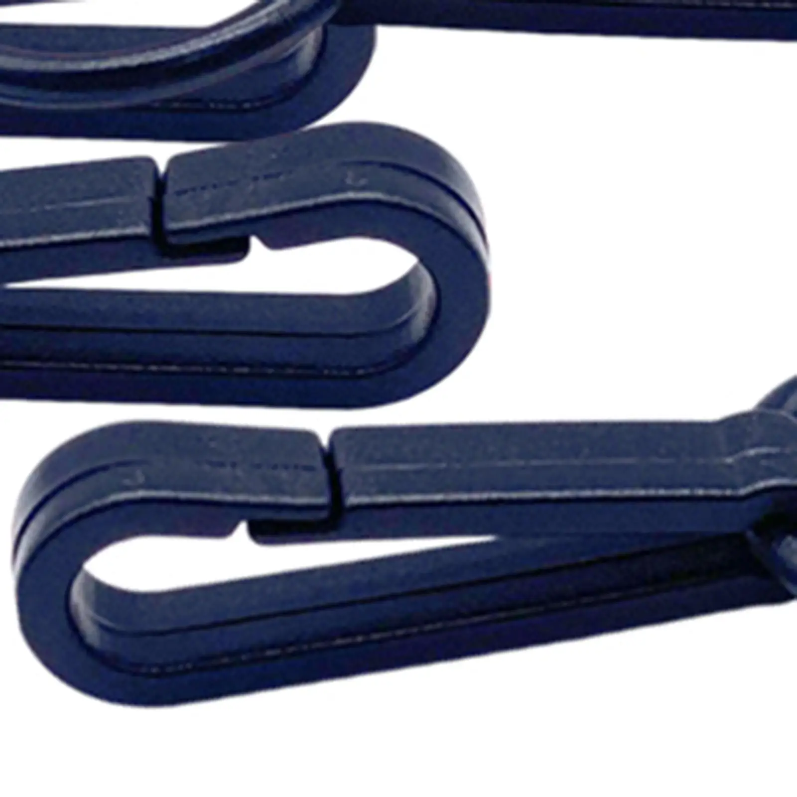 50x حبل مرن نهاية خطاطيف تعليق دش حلقات الستائر تركيبات قوية مقاطع معلقة لغرفة الغسيل المظلات قماش التخييم #5