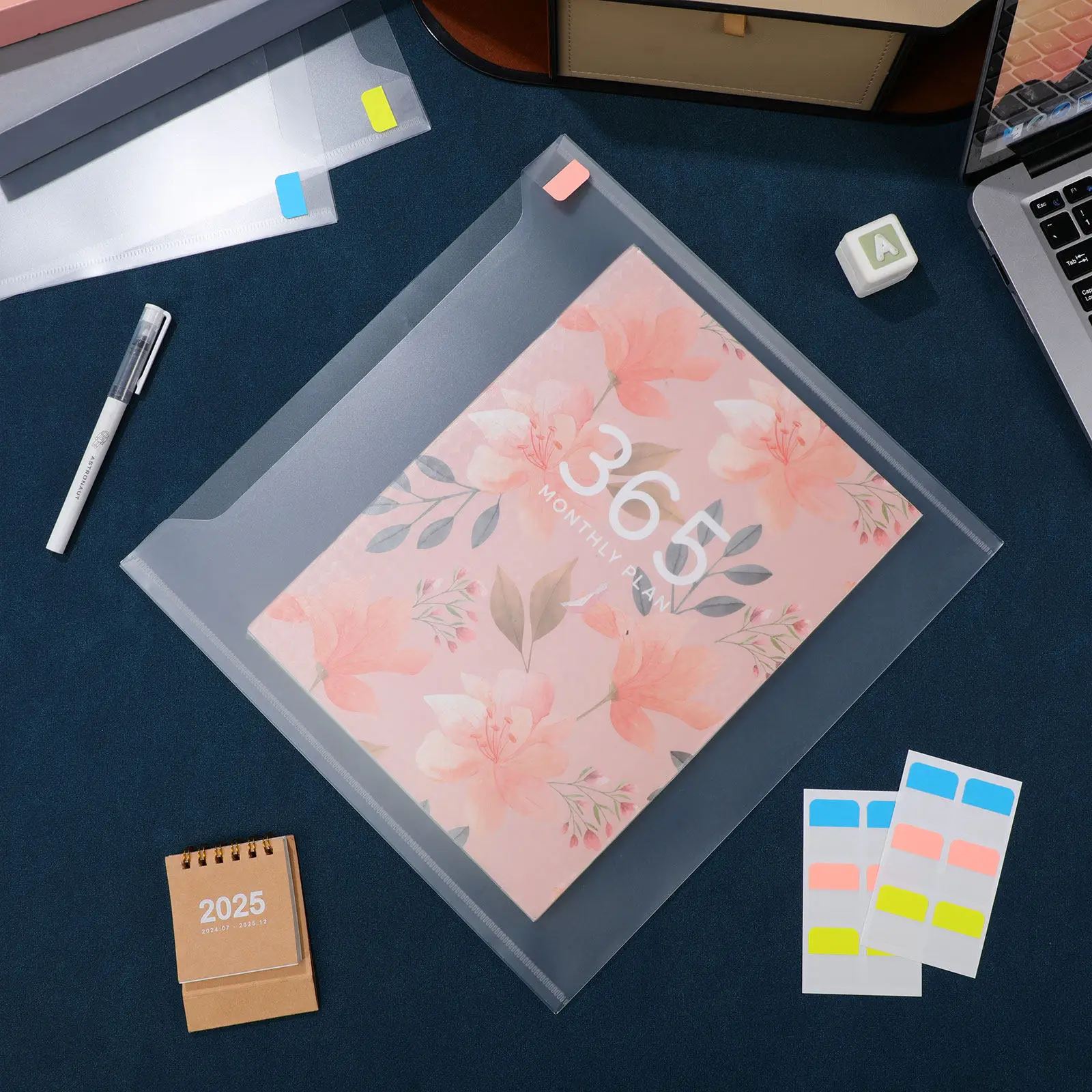 

36Pcs File Organizer Set Transparent Plastic Expandable Folders Label Window Office School Home Document Storage Organizer