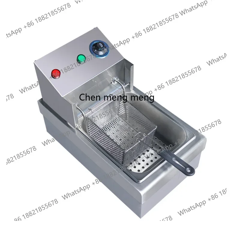 

Z189 Desktop electric fryer, French fries, fried chicken fryer, commercial single-cylinder noodle cooking stove, catering equipm