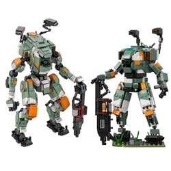 Hot New Titan Fall BT-7274 Pioneer Titan Robot Model Constructor Technical Building Blocks Military Mecha War Bricks Toys Gift