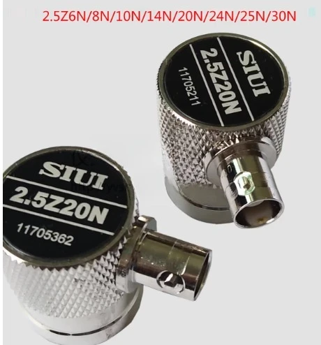 

SIU longitudinal wave straight probe 2.5Z20N straight probe 2.5Z6N 2.5Z8N 2.5Z24N 2.5Z25N 2.5Z30N 1.25Z20N
