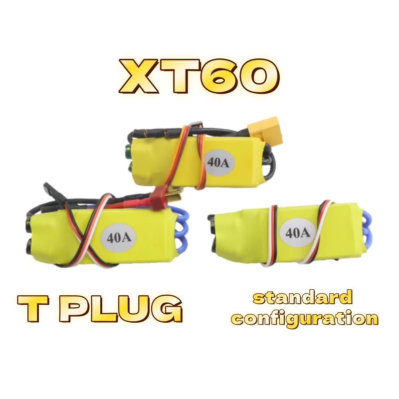30A 40A XXD HW ESC Brushless RC Speed Controller BEC ESC T Plug / XT60 for T-rex F450 Helicopter Boat FPV Mini Quadcopter Drone
