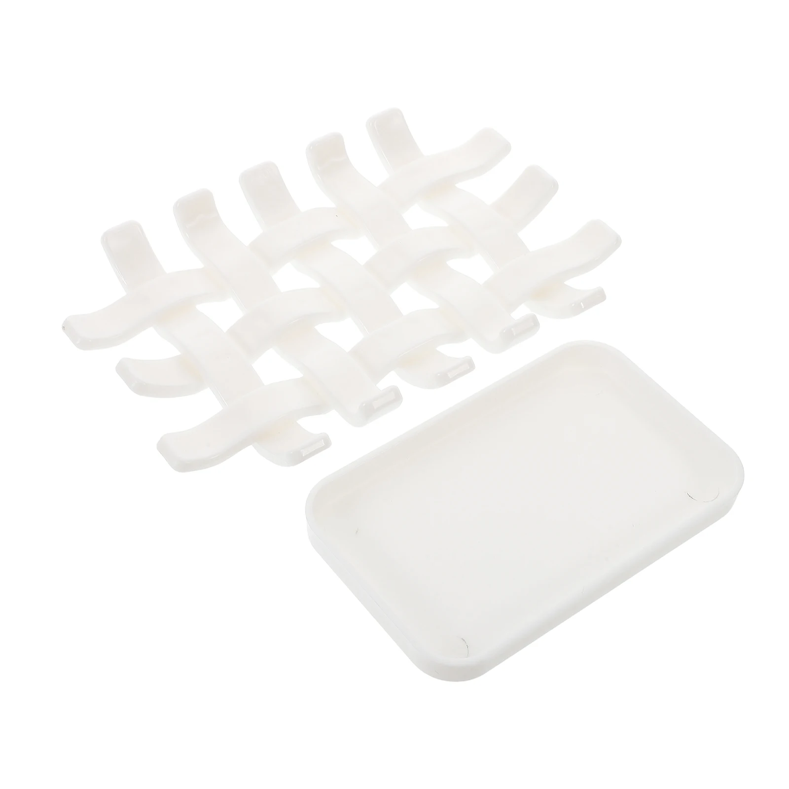 

1pcs Double Layer Box Minimalist Bathroom Dish Dual Storage Self-Draining Plastic Shower Holder No Drill for Bar