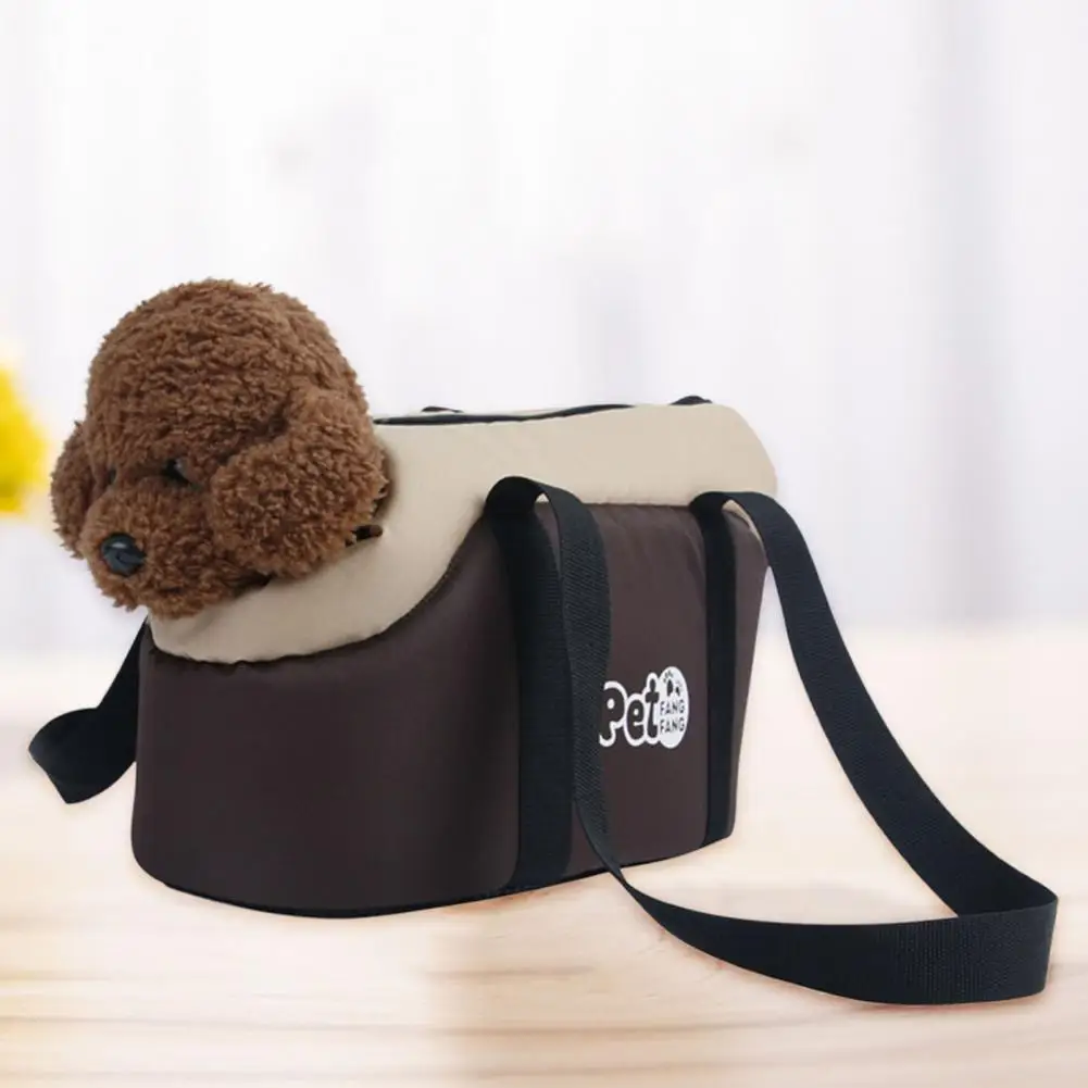 Portable Pet Shoulder Bag Phone Pocket Outdoor Travel Pet Sling Bag Pet Supplies