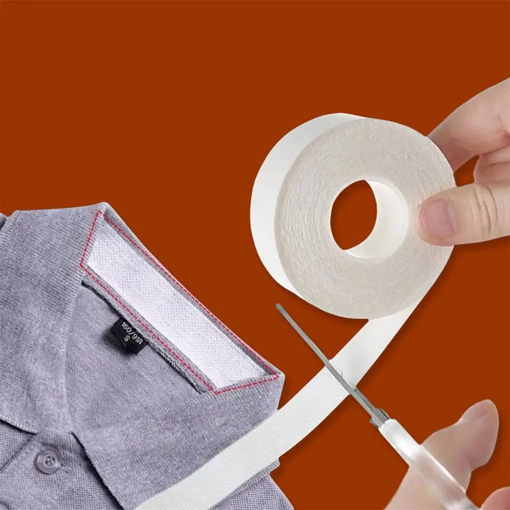 Invisible Sweat Absorbent Strip T-shirt Collar Sticker Self-Adhesive Anti-dirty Pad Neck Liner Pad Disposable Sweat Pads