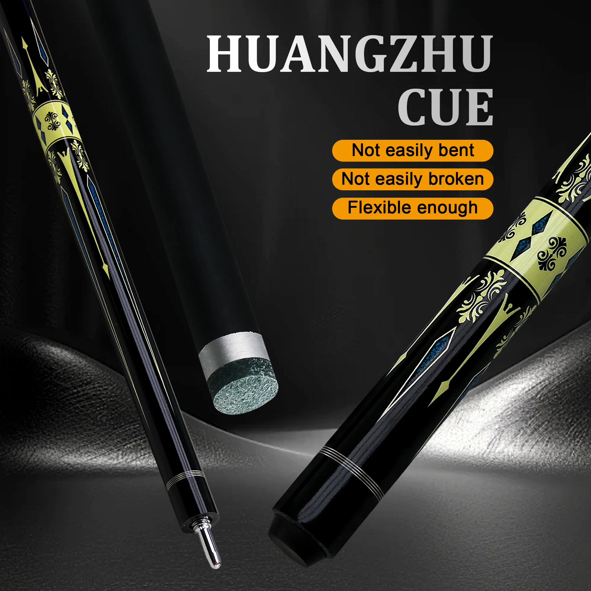 

High-Value American Billiard Cue Stick - 9-Ball Cue with 12.5MM Tip for Enhanced Performance - Premium Quality Pool Cue