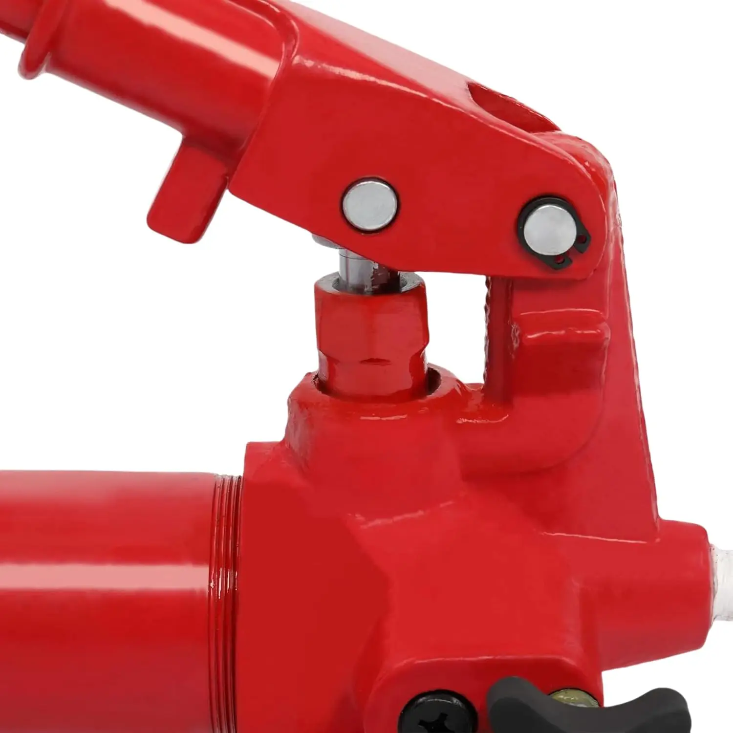 10 ton vloerkrik hydraulische pompset met lange steel, 22000 lbs, rood